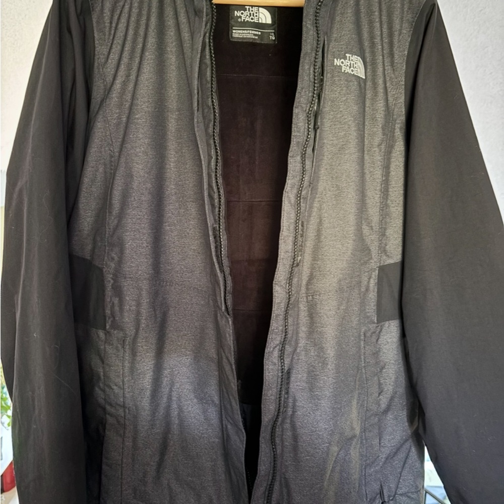 The North Face Women’s Gray and Black Performance Jacket